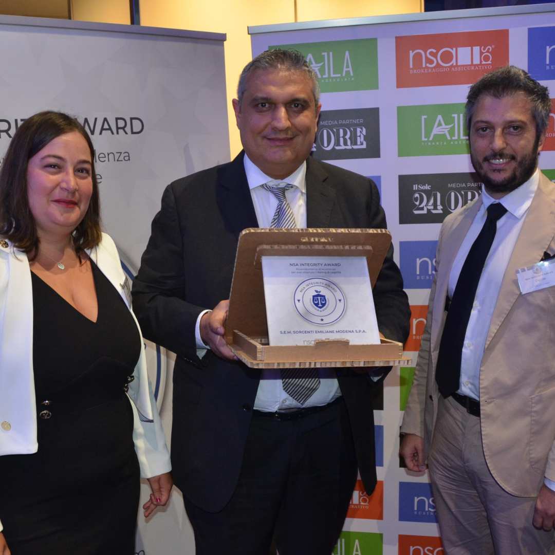 Immagine di Il Gruppo SEM premiato con l'NSA Integrity Award