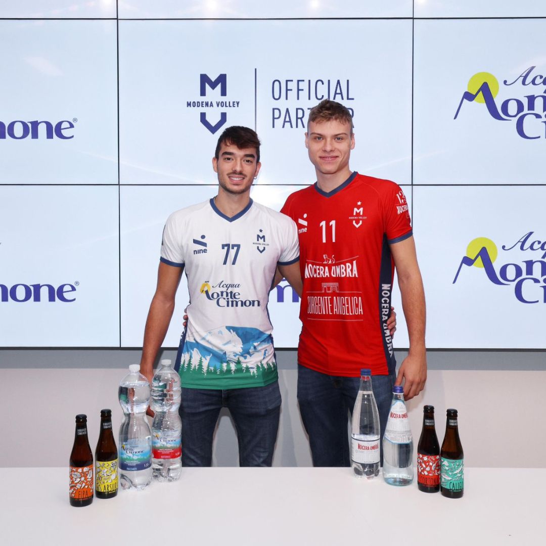 Immagine di Acqua Nocera Umbra sponsor di Modena Volley