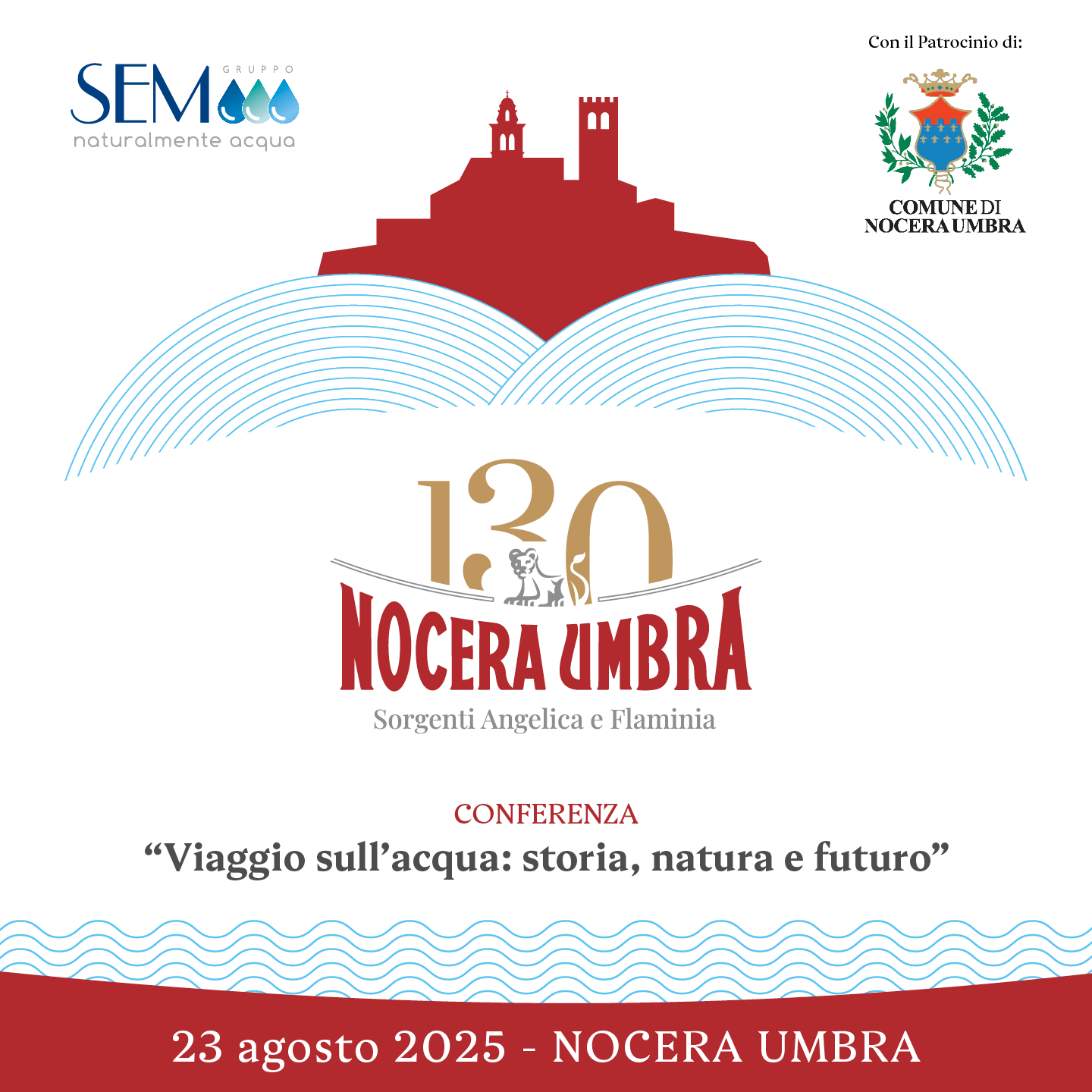 Immagine di Nocera Umbra celebra le sue acque: storia, natura e futuro in un viaggio tra tradizione e innovazione